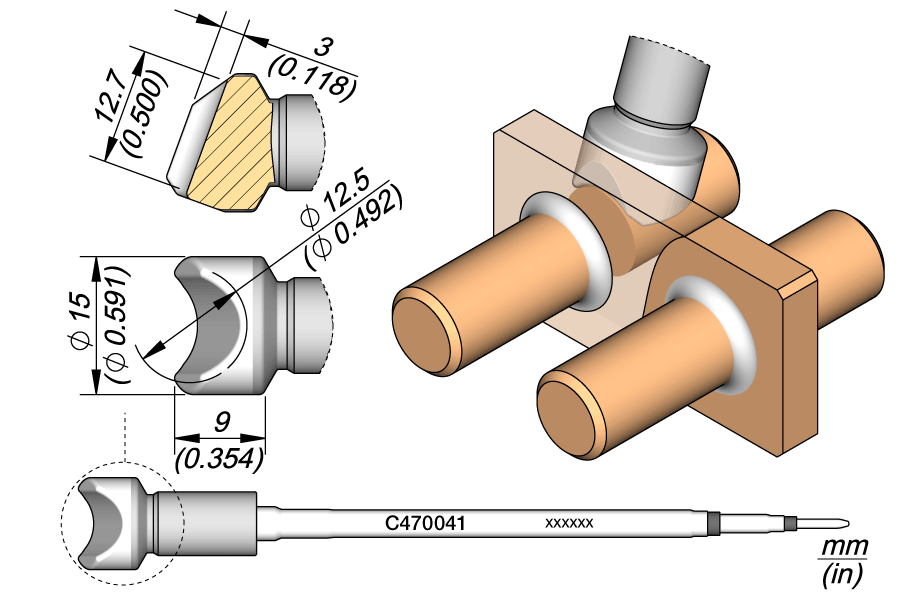 C470041 - Barrel Cartridge Ø 12.5